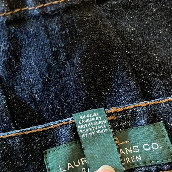 LAUREN RALPH LAUREN Women’s Blue Jeans- straight leg - Size 16 - Picture 8 of 13